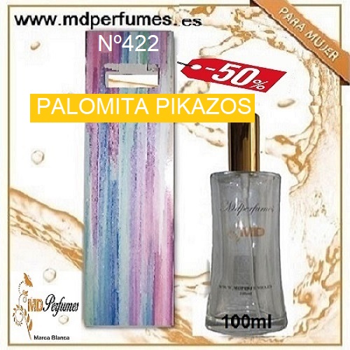 Oferta 10€; Perfume Equivalente Mujer  PALOMITA PIKAZOS