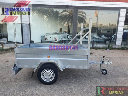 Remolques caja fija de chapa plegada galvanizada
