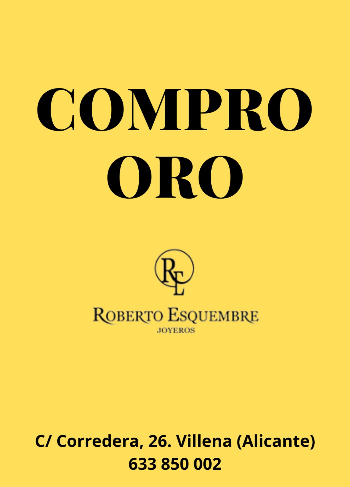 Compro Oro en Villena – Mejor Precio al Instante | Joyeros Esquembre