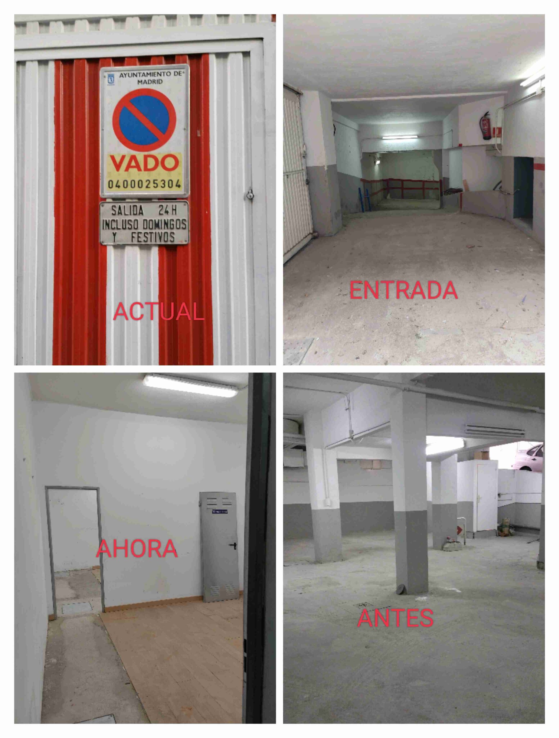 LOCAL GARAJE ESPACIO 230 M2 UNAS 7 PLAZAS DE GARAJE