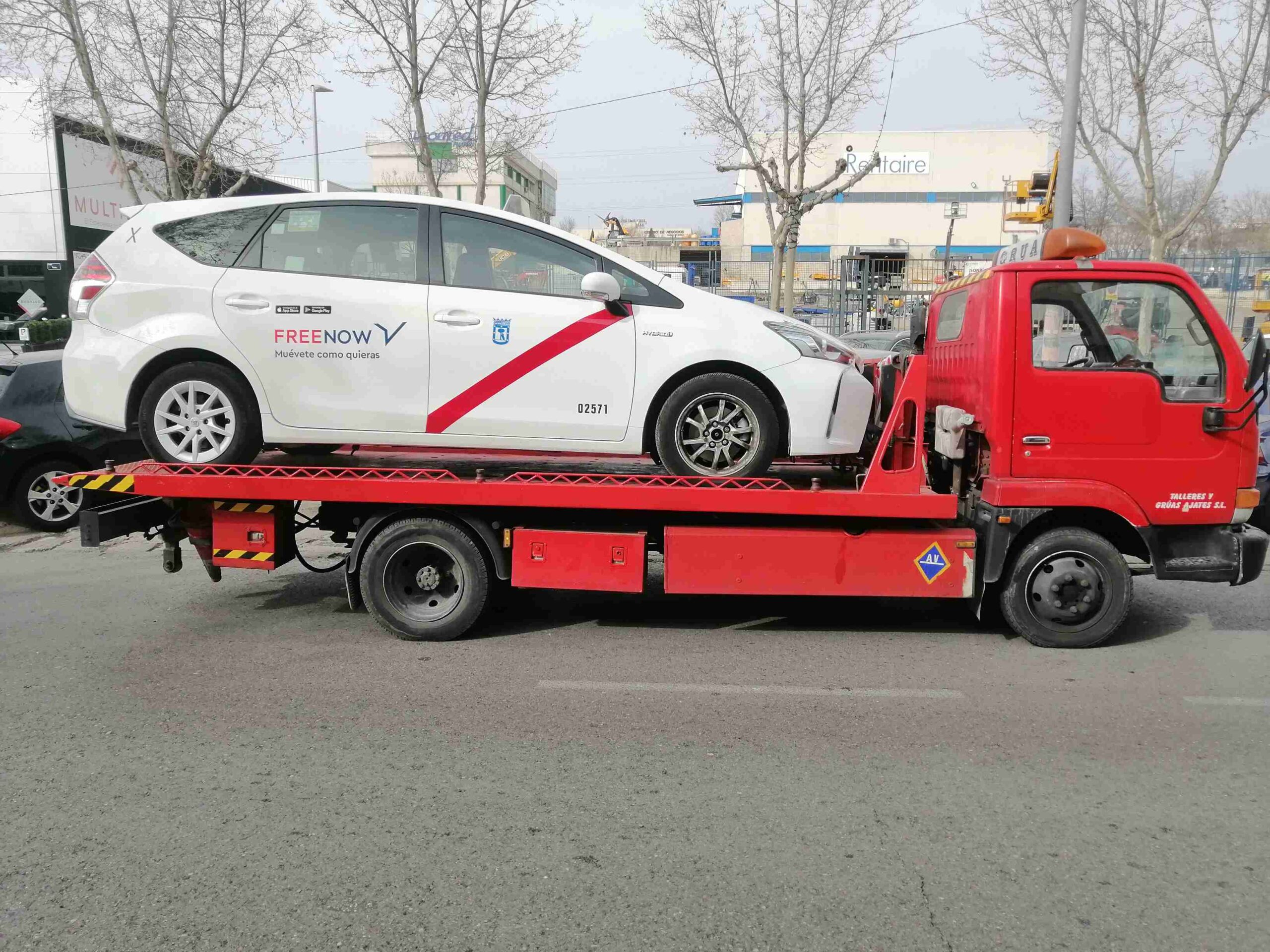 Grua barata en Madrid sesvicio
