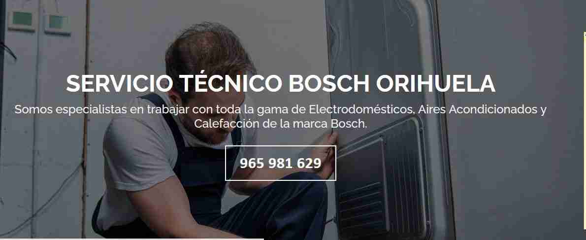 Servicio Técnico Bosch Orihuela 965217105