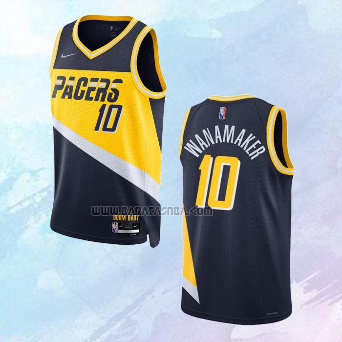 Camiseta Indiana Pacers Ciudad Azul 2021-22