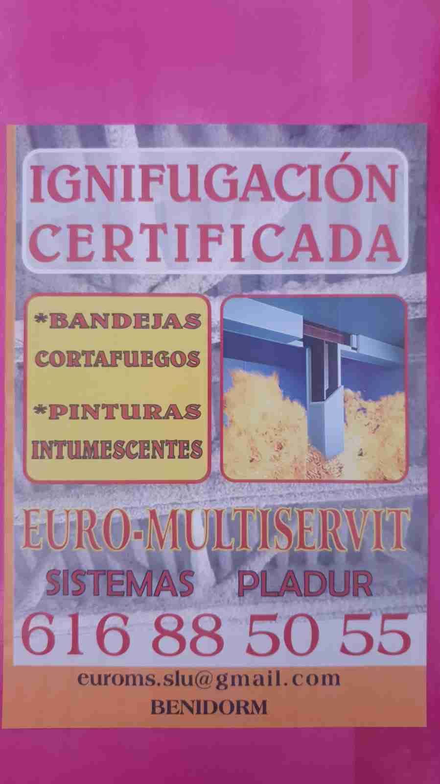certificado ignifugo