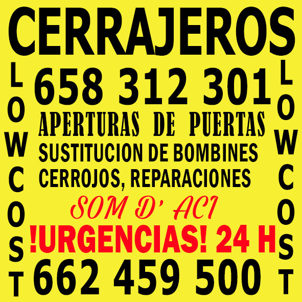 CERRAJEROS AMPOSTA LOWCOST