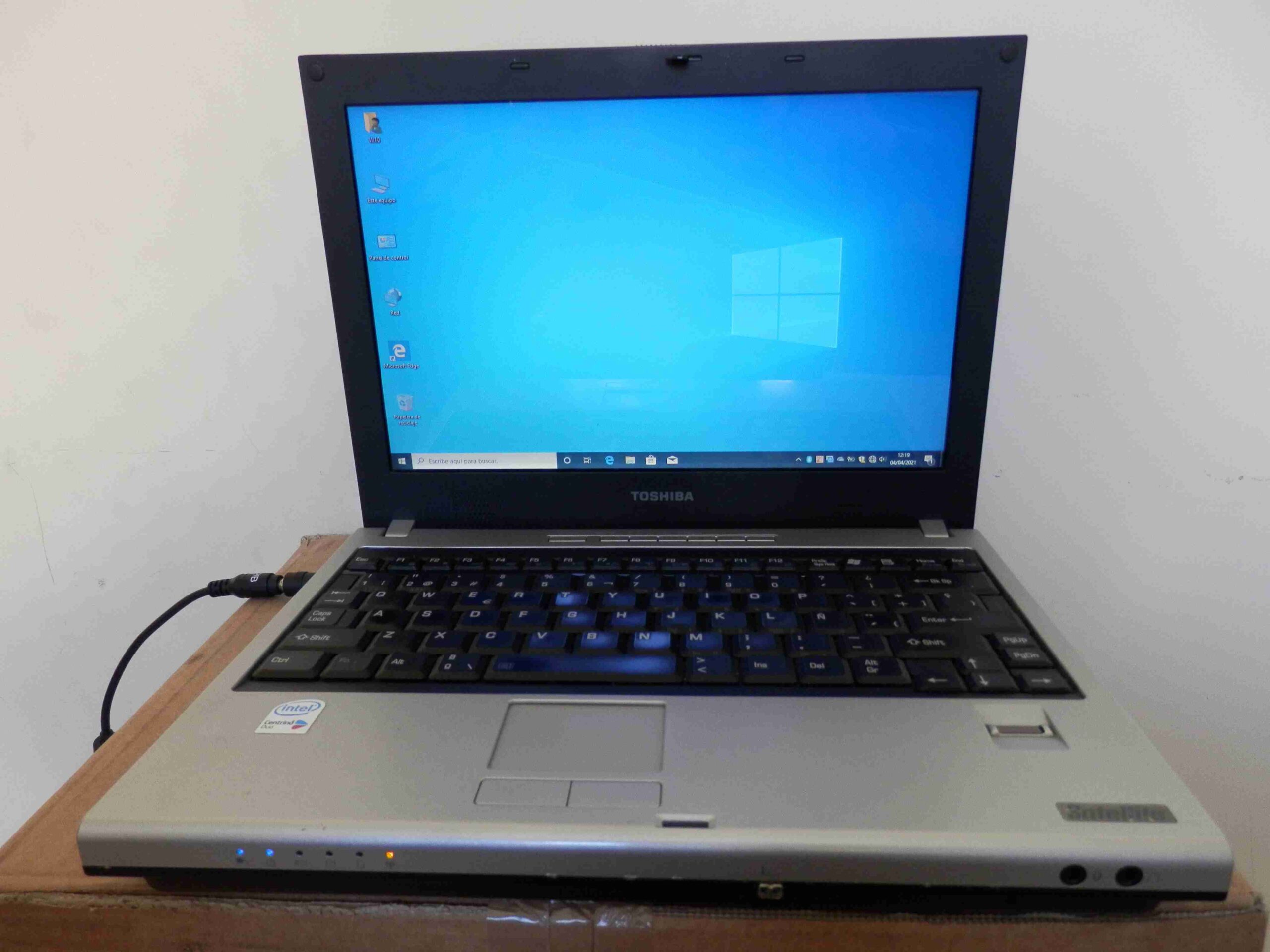 PC TOSHIBA BATERIA NUEVA+SENSOR DEDO+SENSOR HDD W10