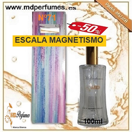 Oferta Perfume Mujer ESCALA MAGNETISMO n&ordm;71 Alta Gama 100ml