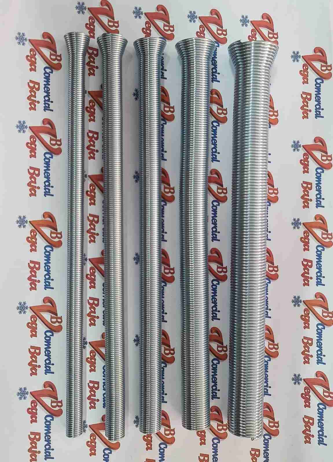 JUEGO 5 MUELLES DOBLATUBOS 3/8-1/2-5/8 - NUEVO