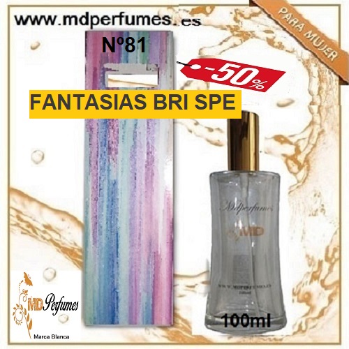 Oferta Perfume mujer equivalente FANTASIAS BRI SPE N&ordm;81