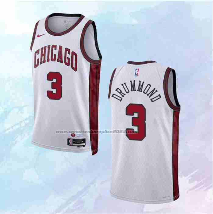 Camiseta Chicago Bulls Ciudad Blanco 2022-23