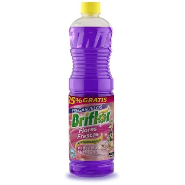 BRIFLOR FREGASUELOS HIGIENIZANTE FLORES FRESCAS 1,25 LITROS
