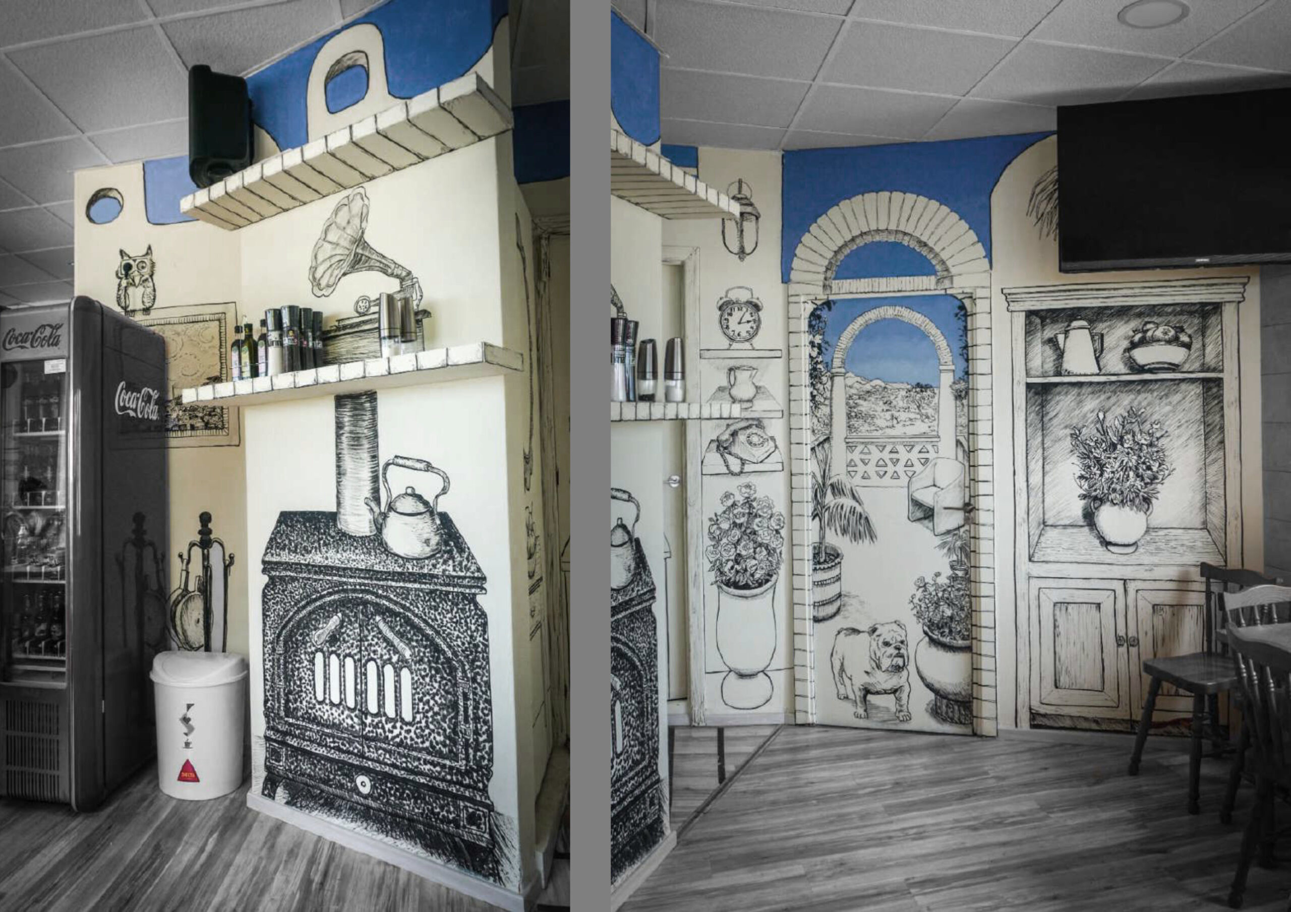 Murales decorativos para hogares y empresas