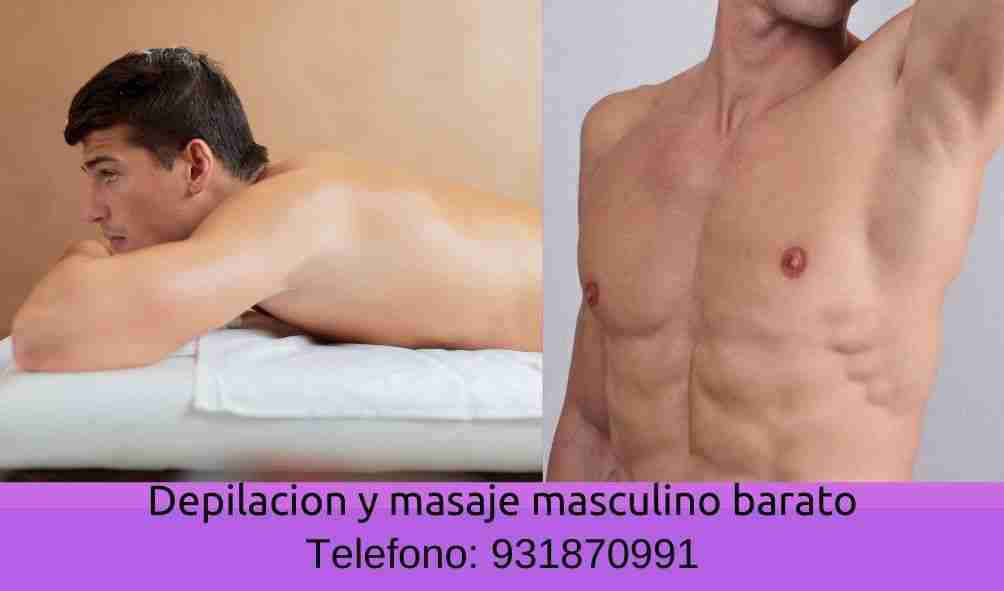 Masajista masculino para hombres .