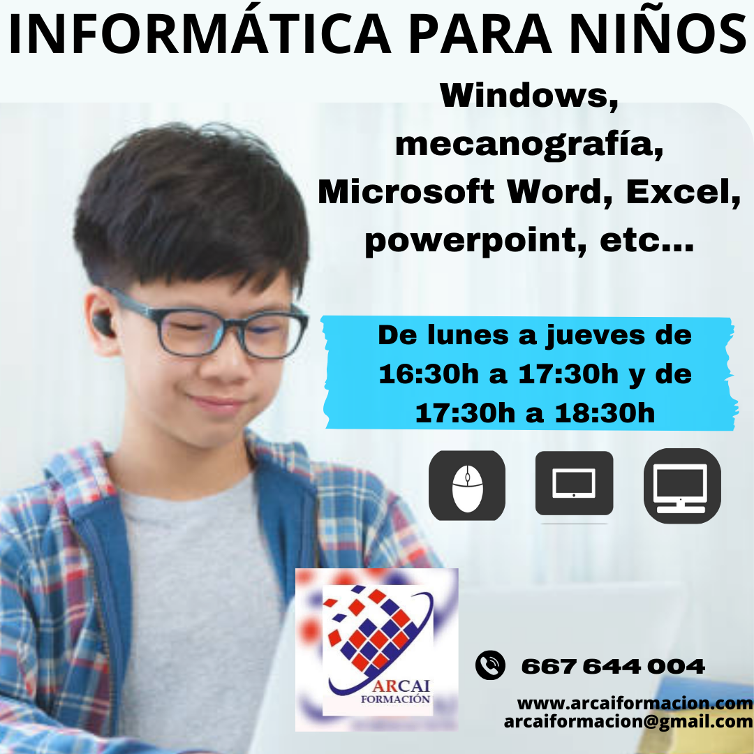Clases de Informática para niños