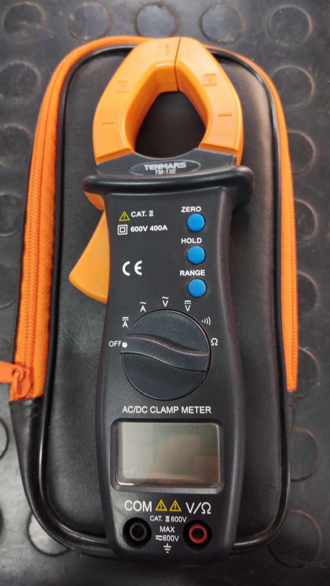 PINZA AMPERIME DIGITAL DC 6/60/600V