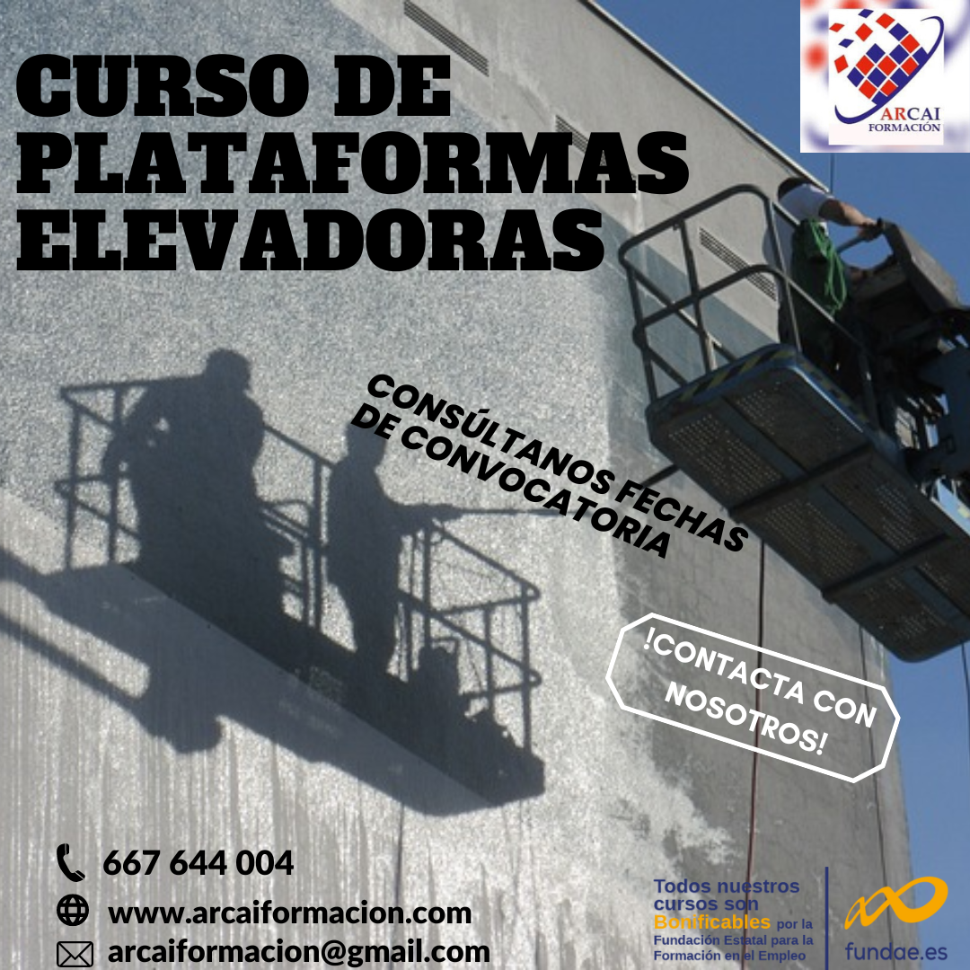 Cursos de plataformas elevadoras