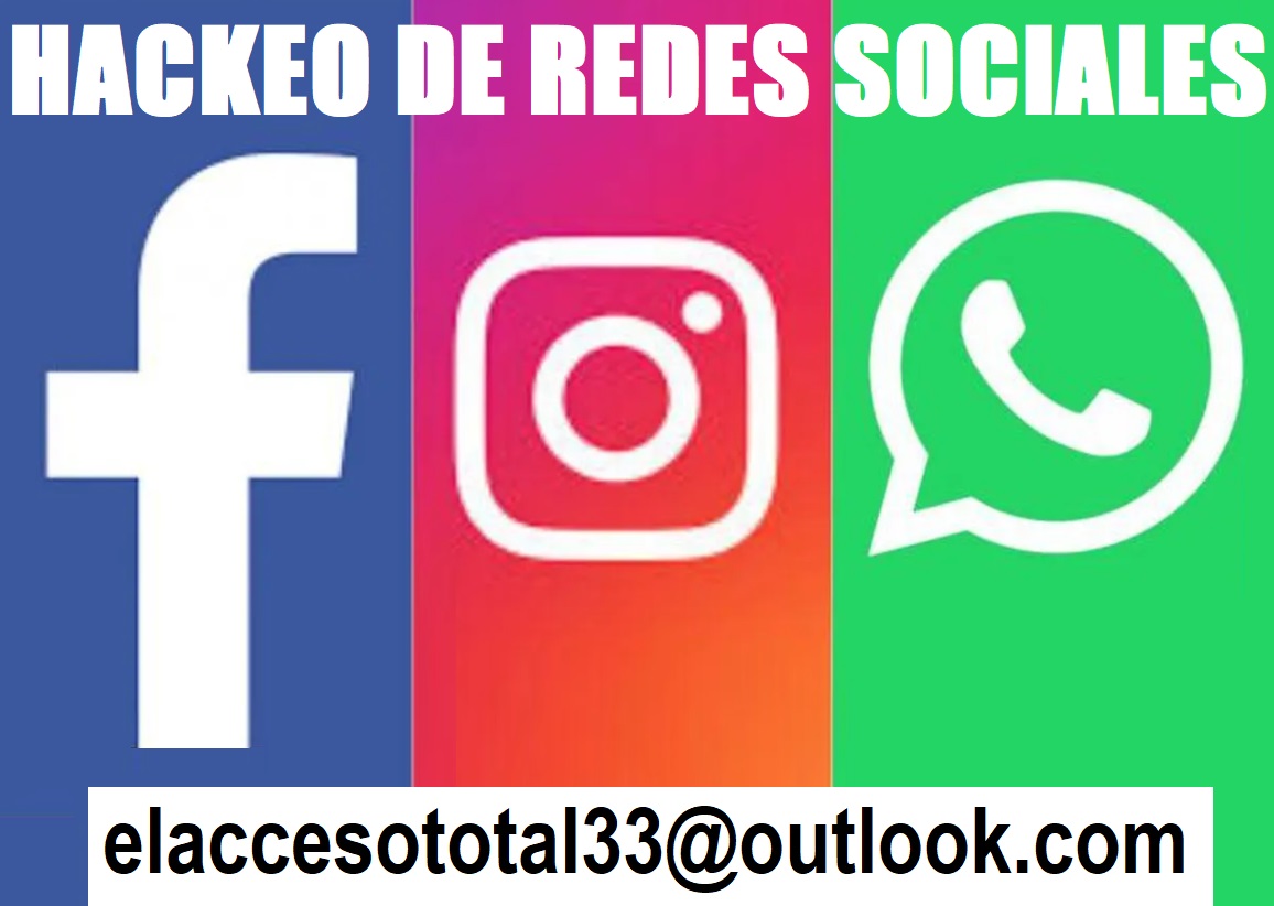 Acceso total a redes Instag Face y whatsapp