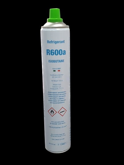 Gas refrigerante isobutano R600a