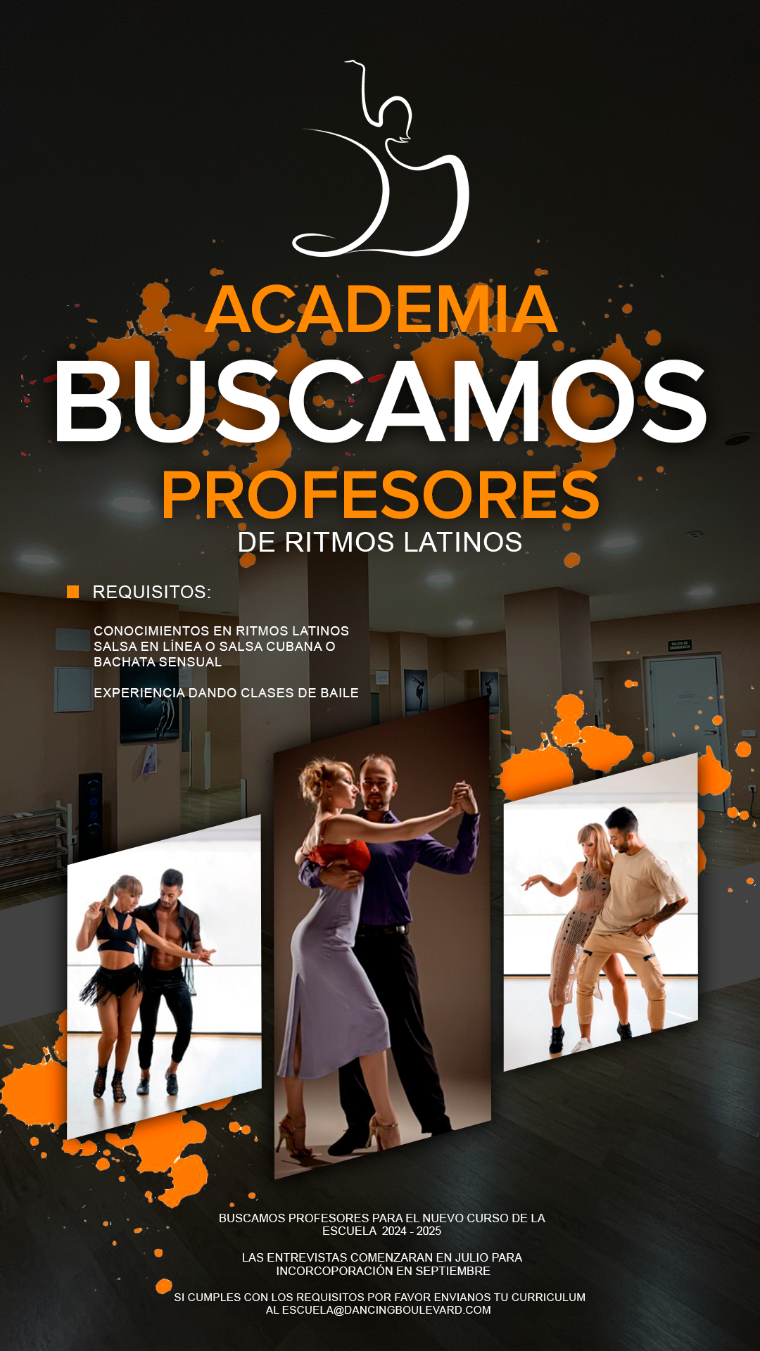 PROFESORES DE BAILE