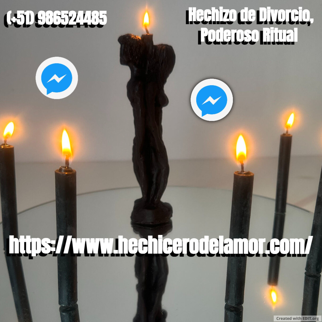HECHIZO DE DIVORCIO, PODEROSO RITUAL