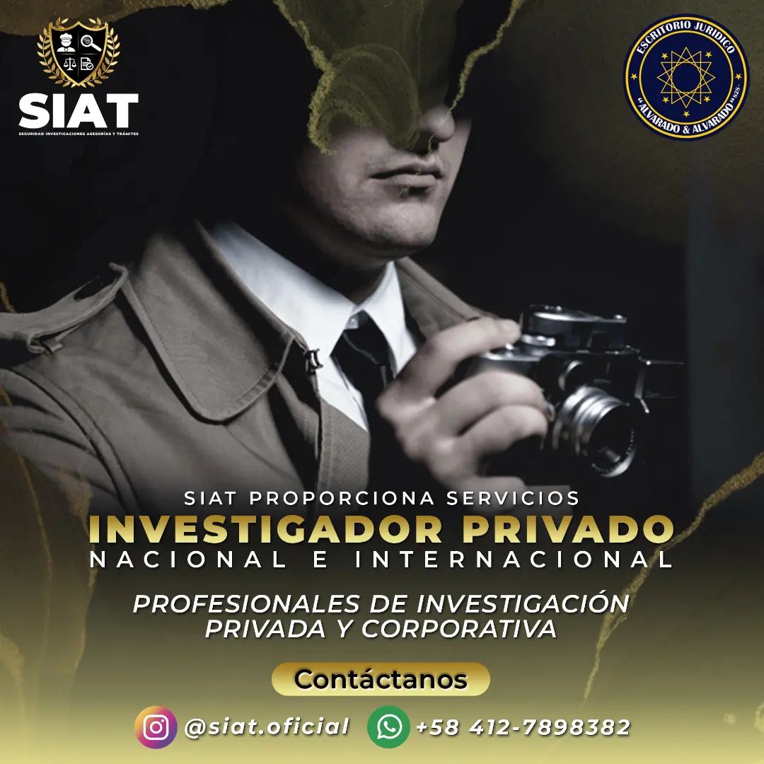 DETECTIVE INVESTIGADOR PRIVADO ABOGADO PENAL INTERNACIONAL S