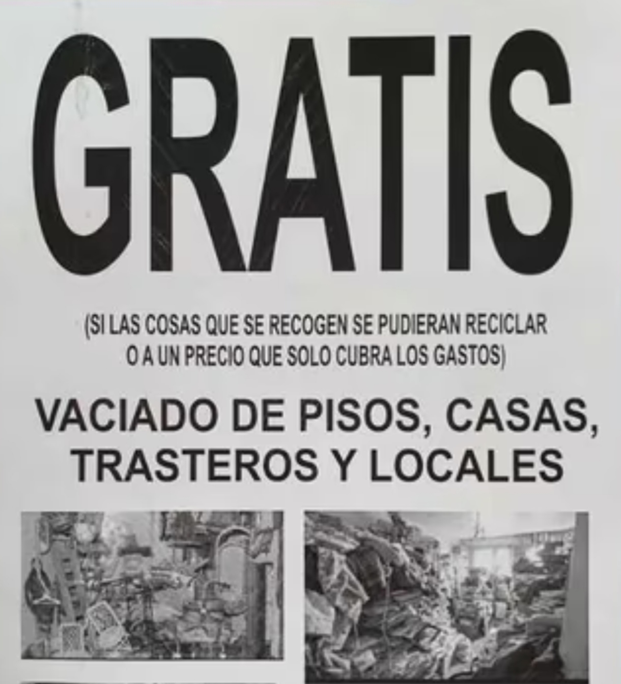 Se ase limpieza de todo tipo y barios trabajos leer