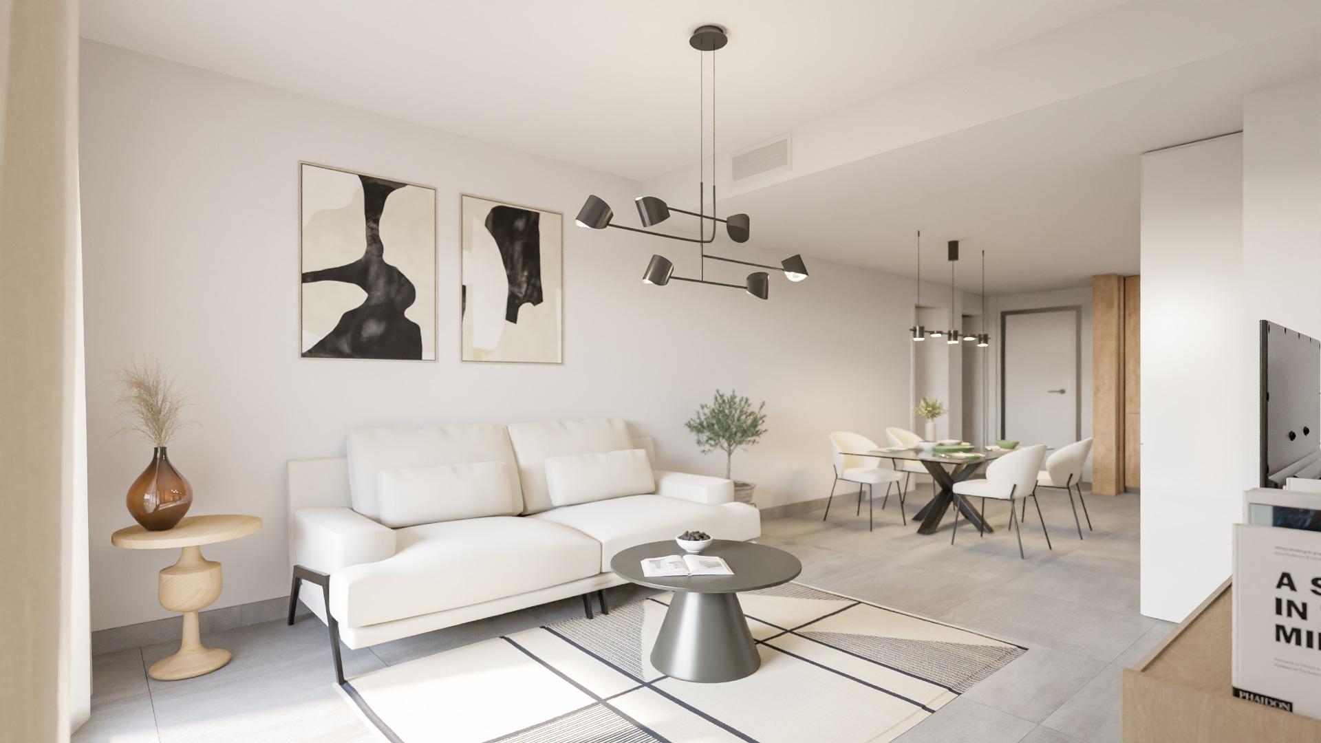 APARTAMENTO  DE NUEVA COSTRUCION DE 2 HABITACIONES 2 BAÑOS EN VILLA MARTIN (ORIHUELA COSTA)