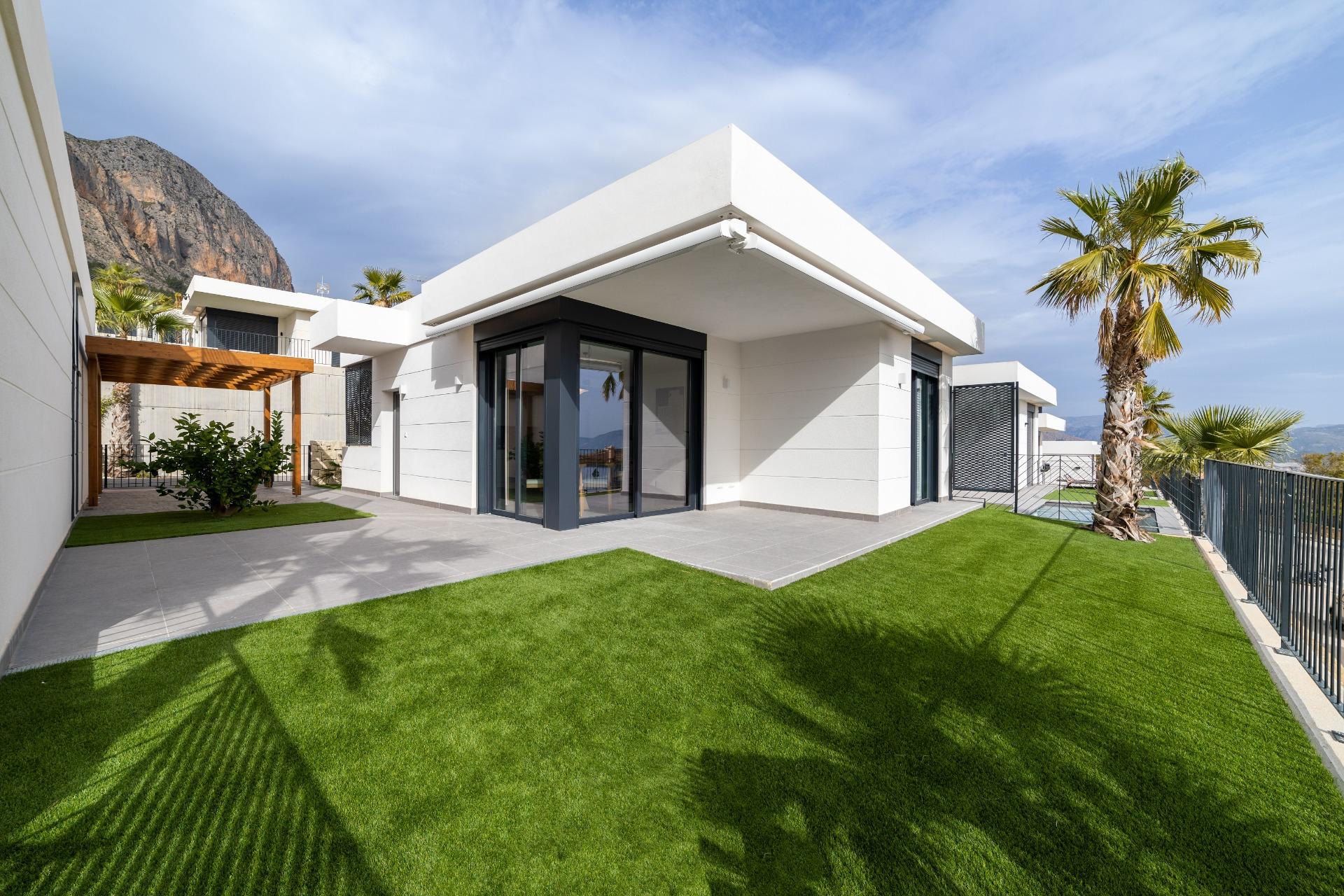 VILLA INDEPENDIENTE DE 3 HABITACIONES 2 BAÑOS CON VISTAS AL MAR EN POLOP (ALICANTE) ESPAÑA