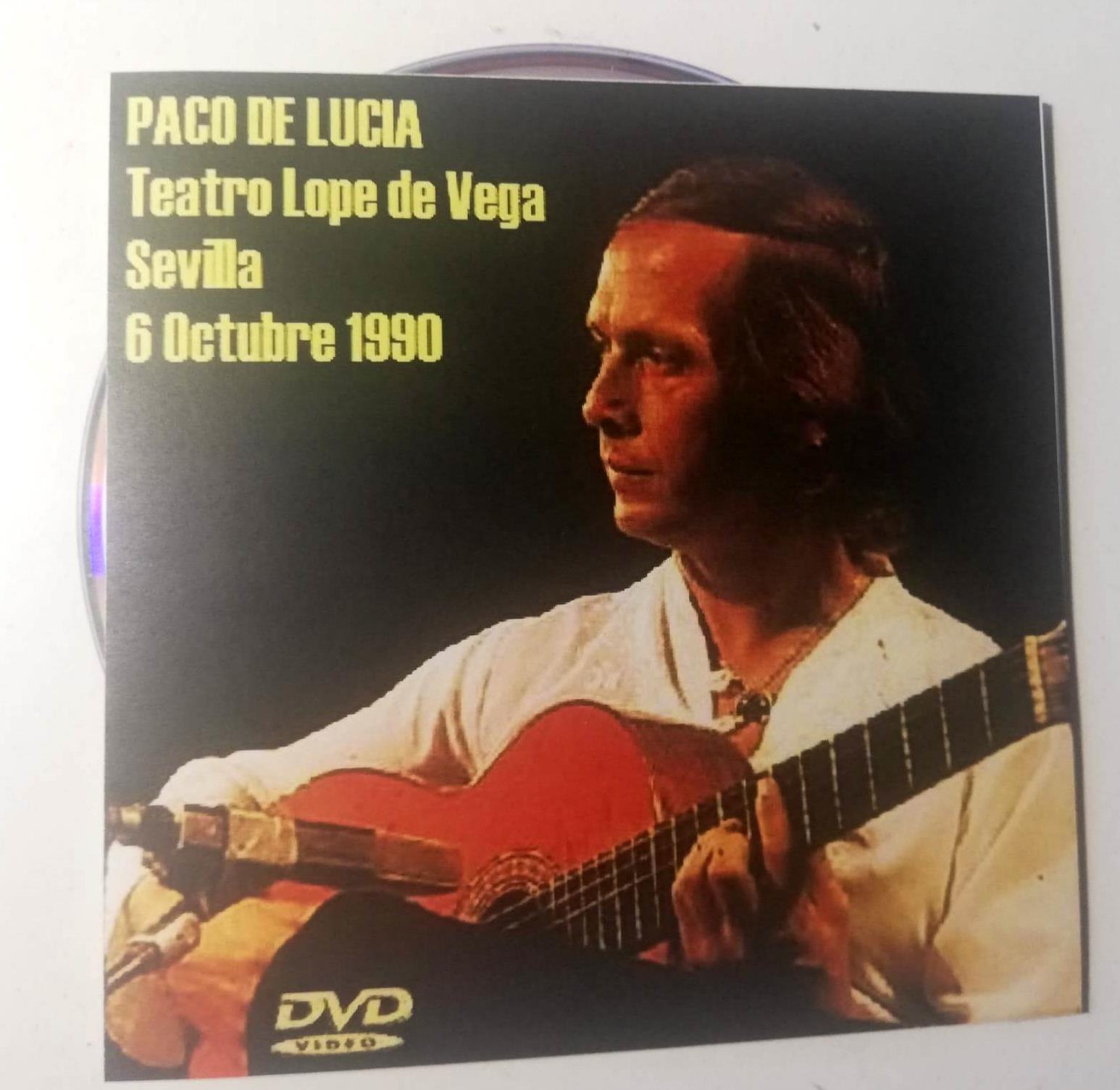 PACO DE LUCIA - TEATRO LOPE DE VEGA, SEVILLA 1990 (DVD)