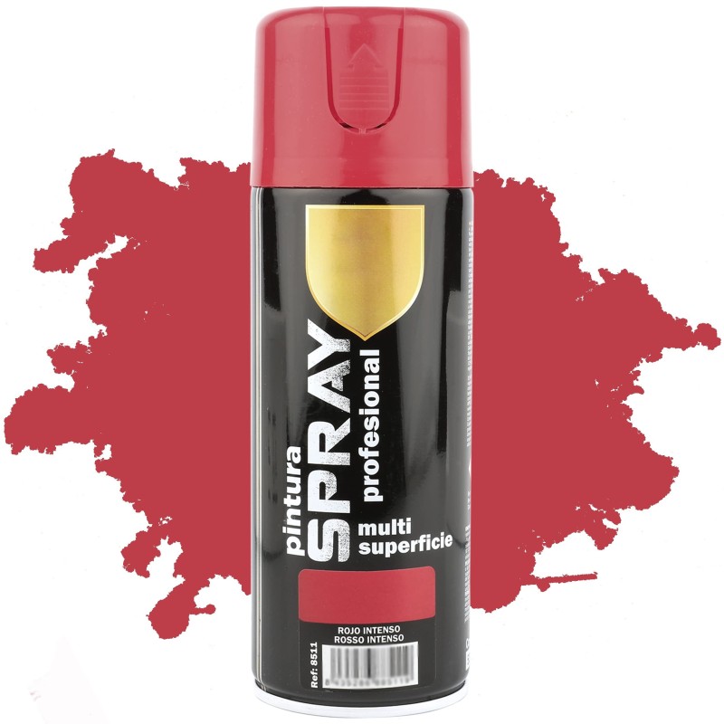 8511 SPRAY PINTURA COLOR ROJO INTENSO 400 ML. SPSIL