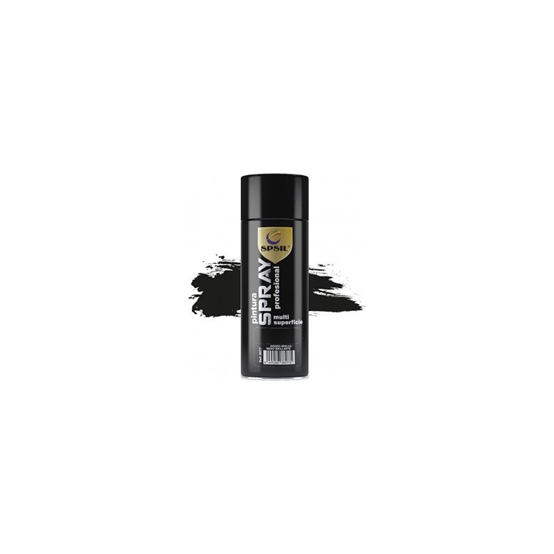 8577 SPRAY PINTURA COLOR NEGRO BRILLO 400 ML. SPSIL