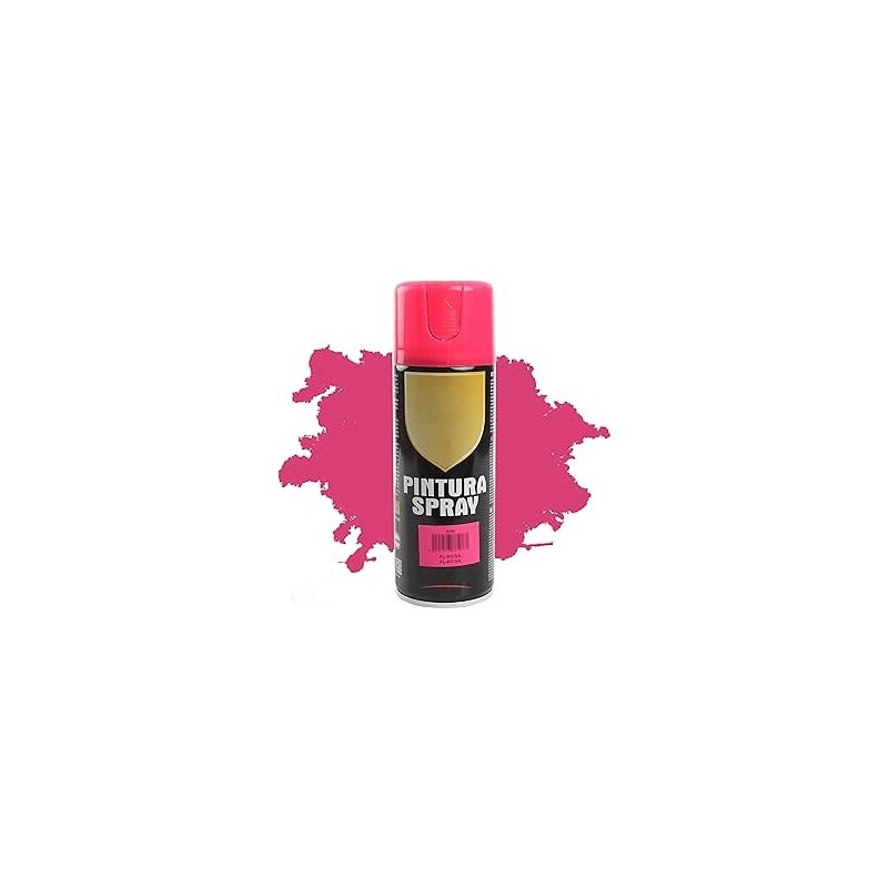8586 SPRAY PINTURA COLOR ROSA FLUOR 400 ML. SPSIL