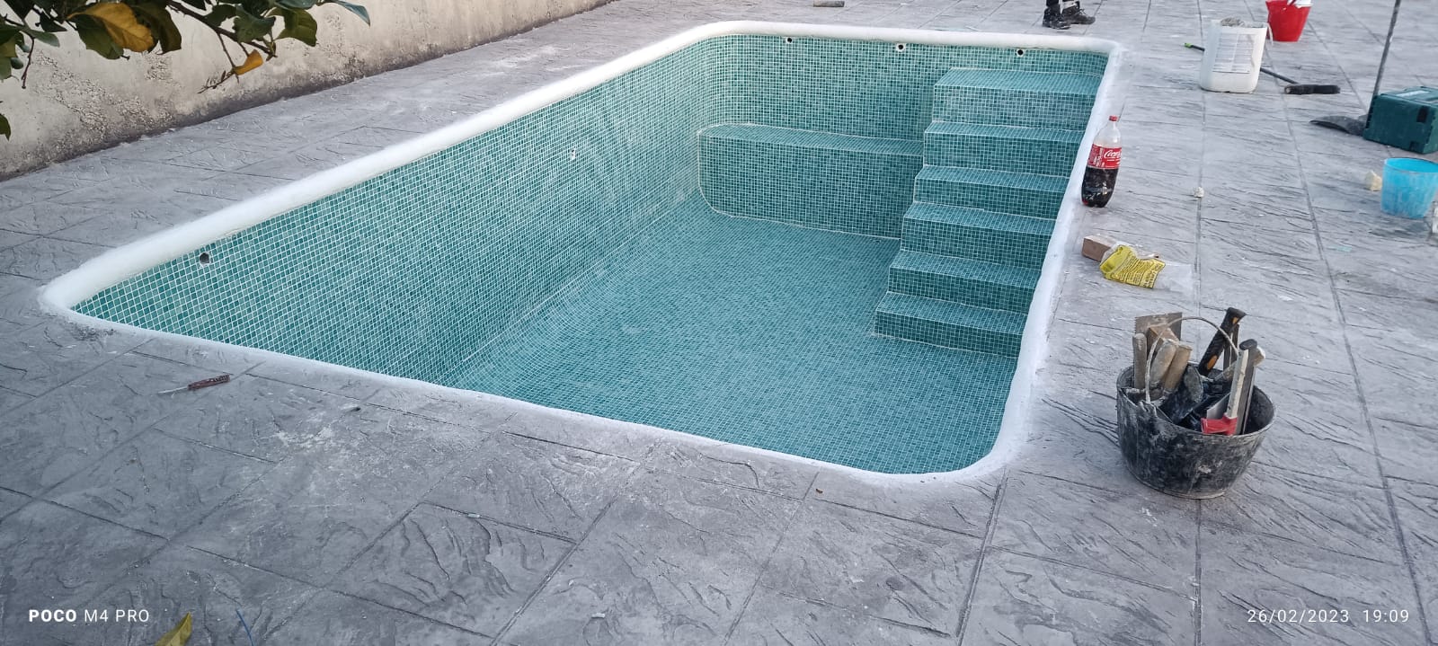 Construcción de piscinas