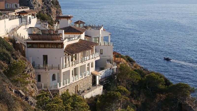 Front Line Villa in Port d'Andratx For Sale