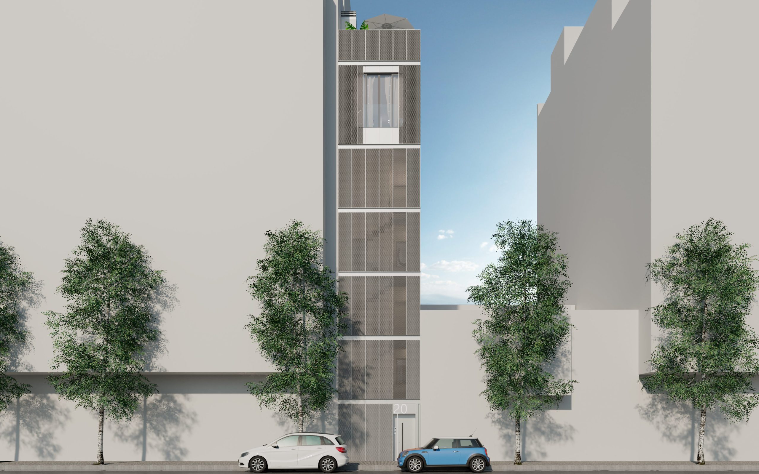 Licenced apartment block project