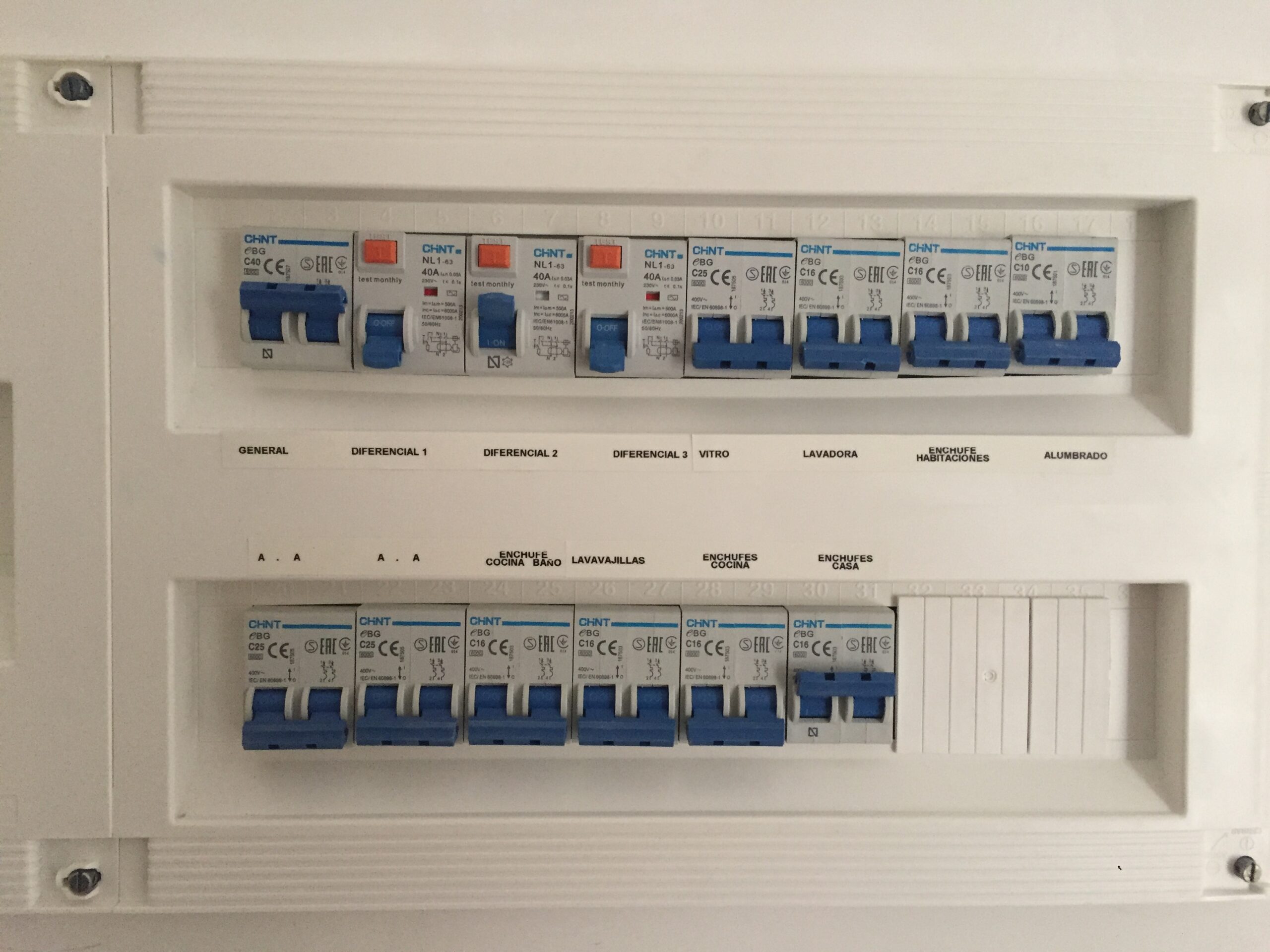 Instalaciones eléctricas CK