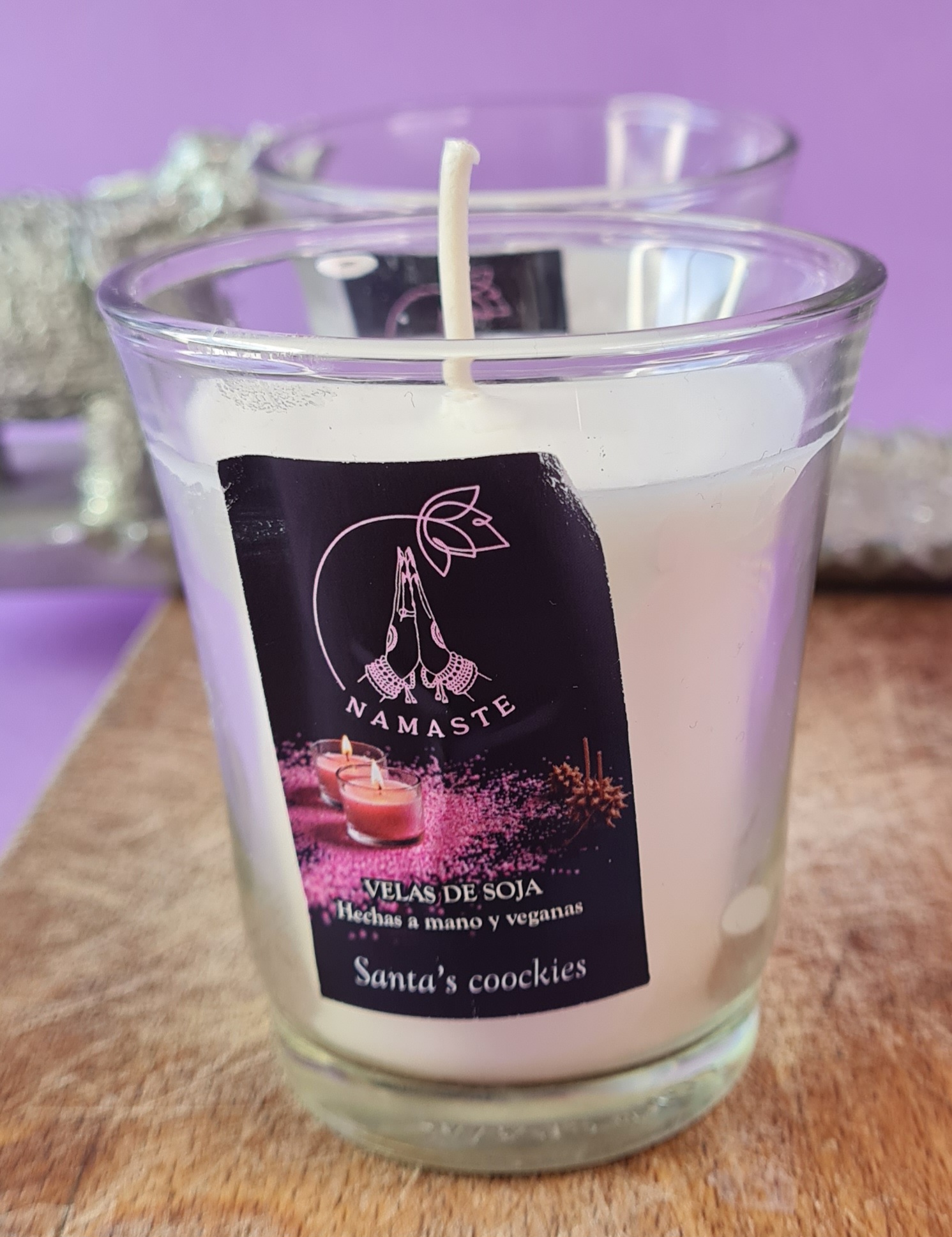 Velas de soja aromáticas