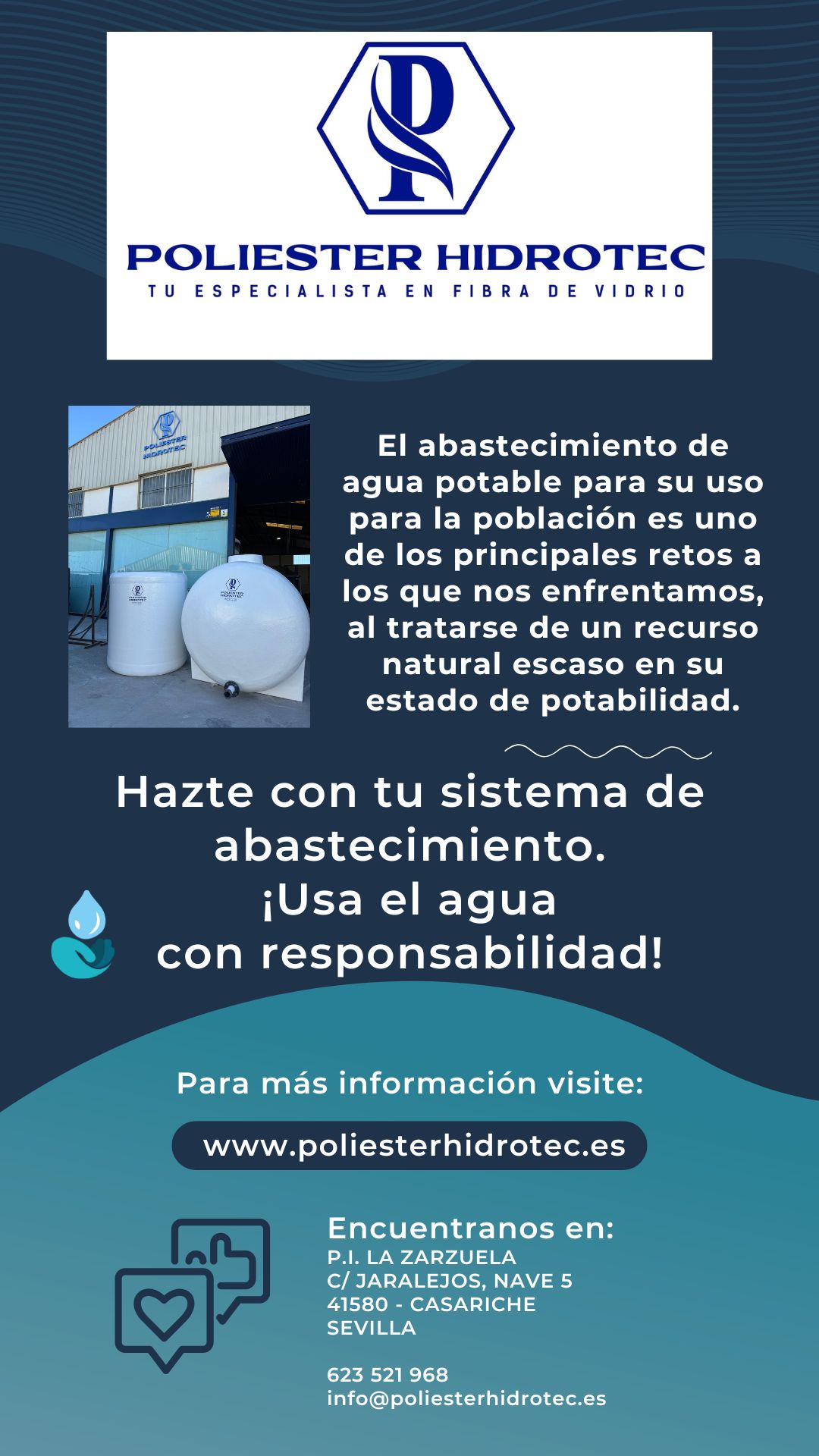Depósitos de poliéster
