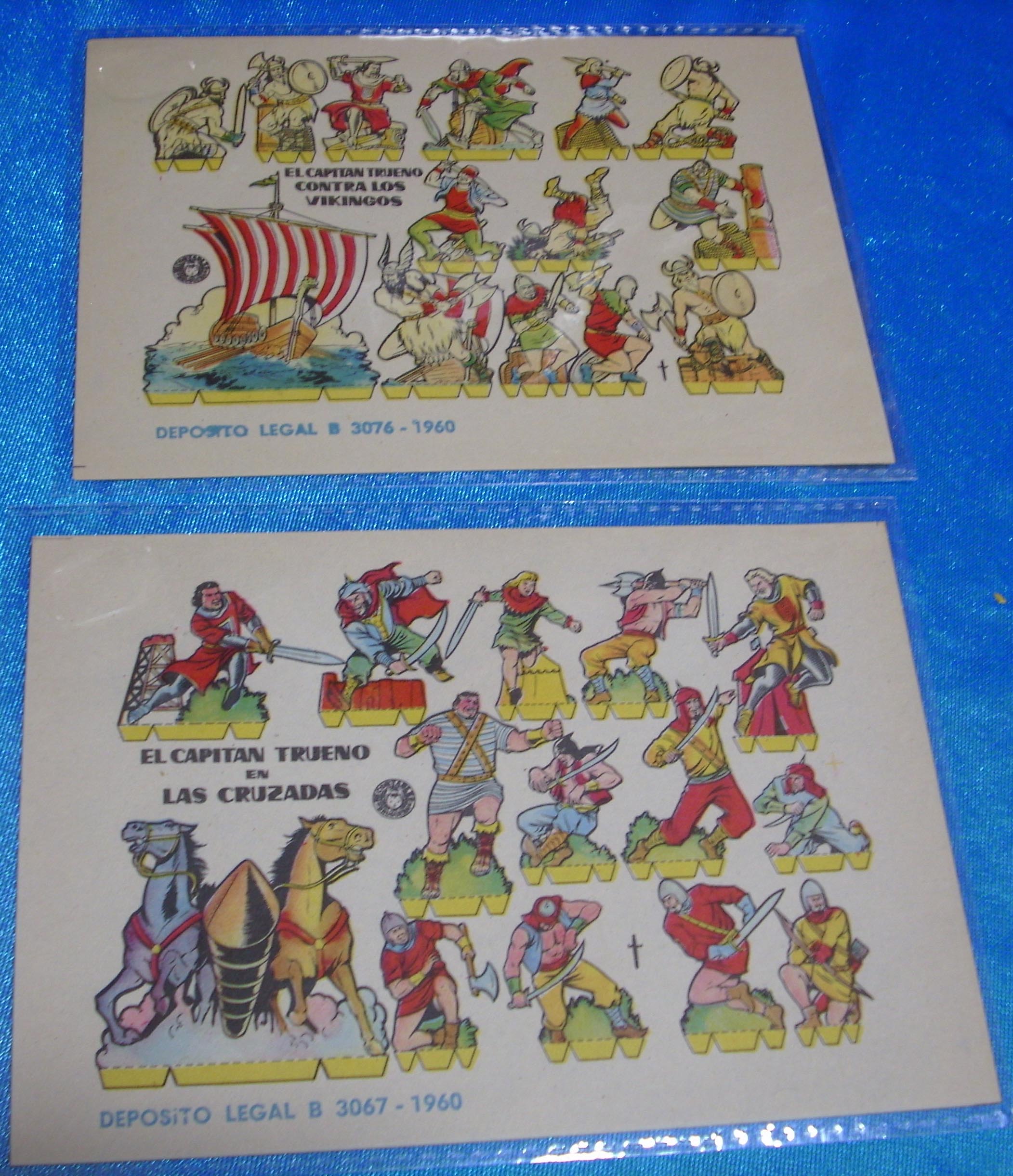 CAPITAN TRUENO RECORTABLES 1960 ORIGINAL