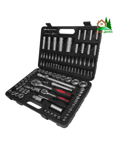 Caja de herramientas de 108 piezas Kraft M.A.N.