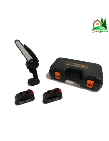 Mini Motosierra Eléctrica con 2 Baterías