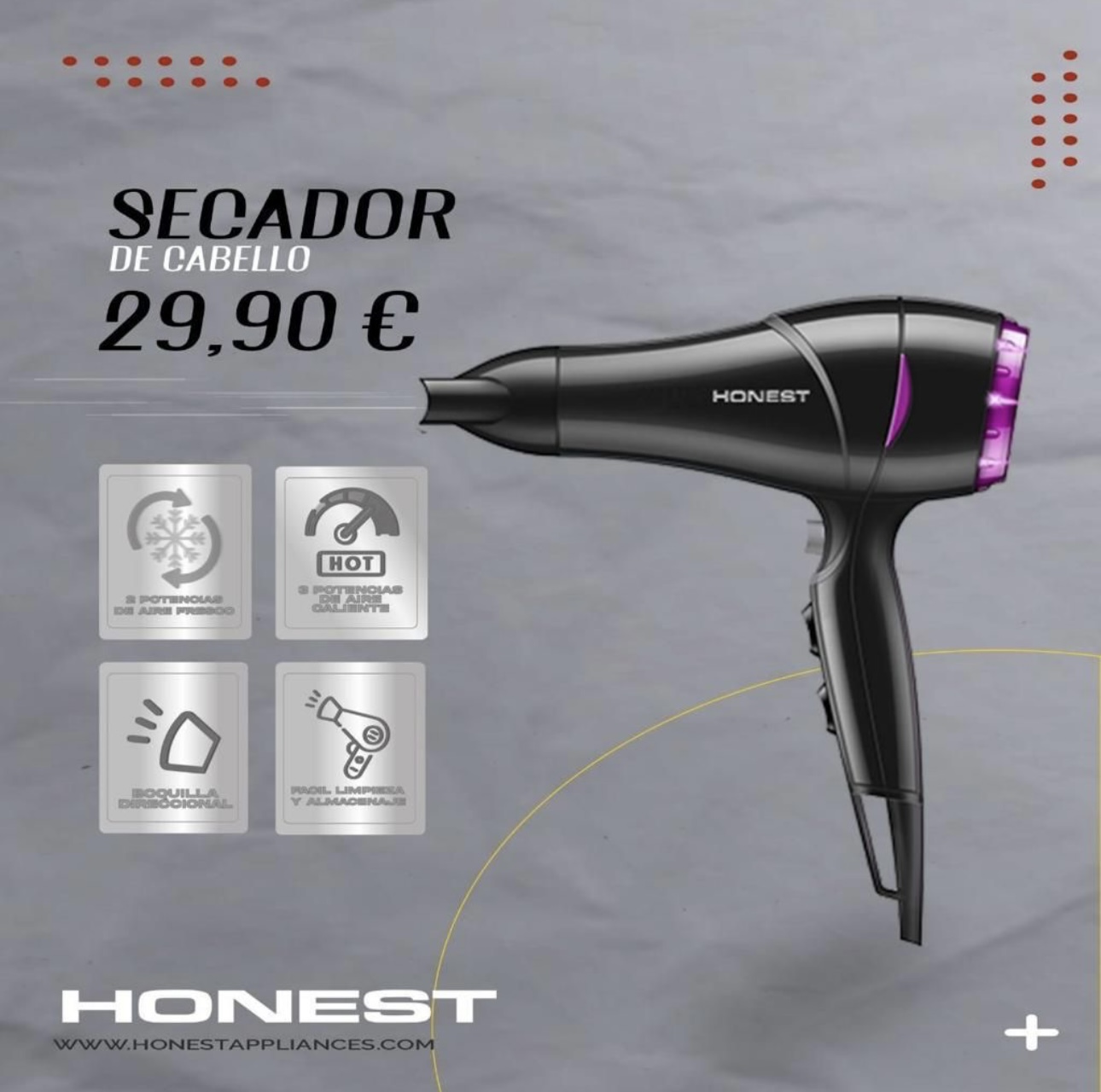 Secadores de Pelo Nuevos | Potencia Profesional
