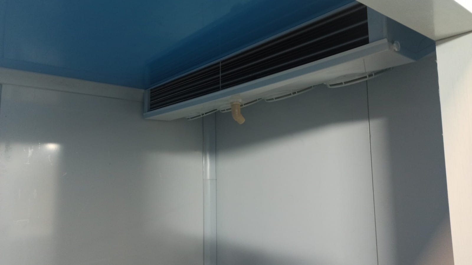Cámara refrigerada sin suelo