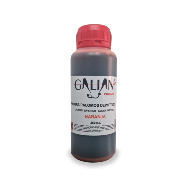 PINTURA NARANJA PARA PALOMOS GALIAN 250CC