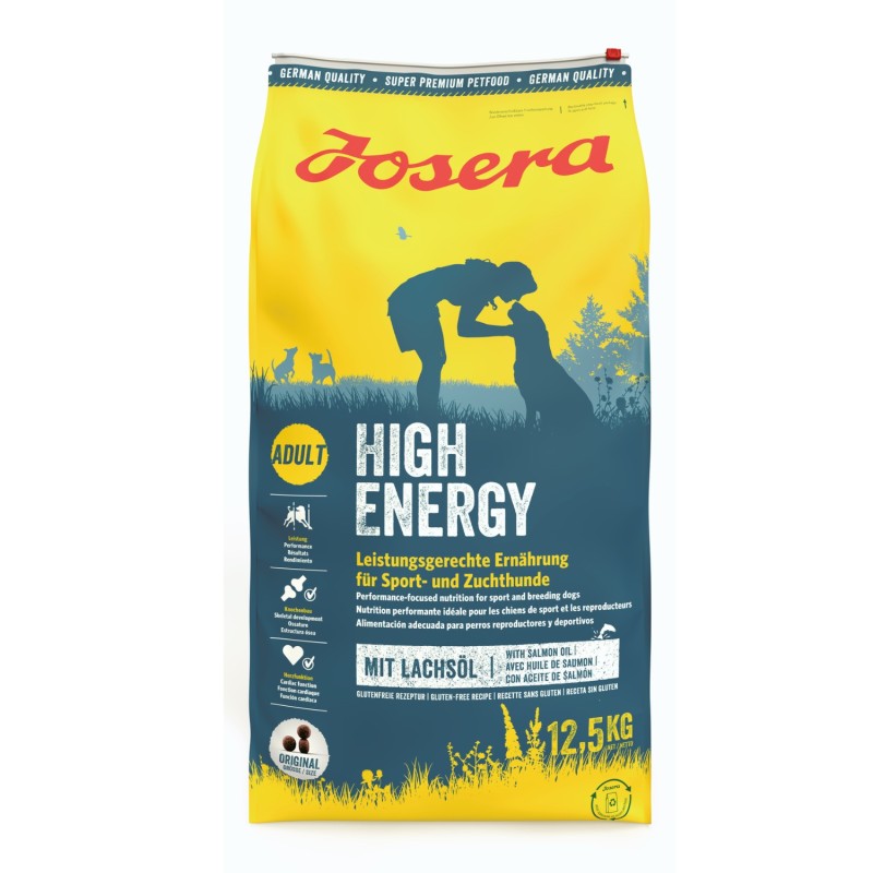 Josera High Energy con Salmón 12.5kg | Alimentación Perros