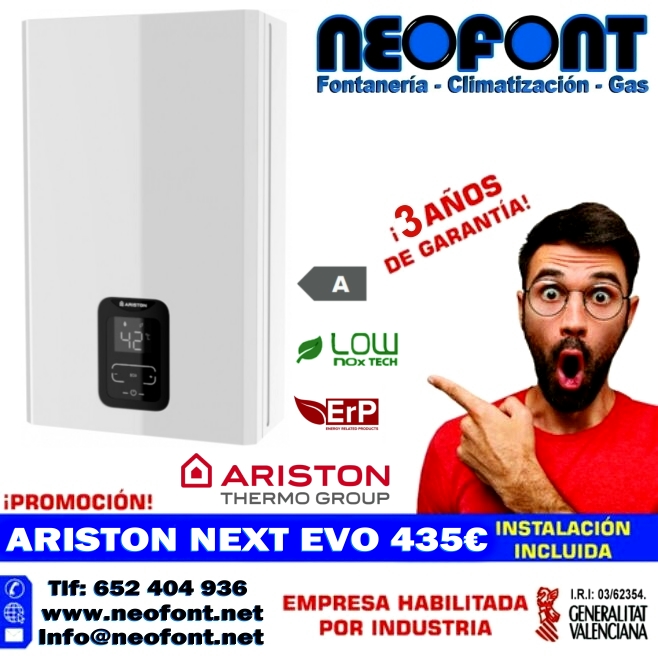 CALENTADOR ESTANCO ARISTON