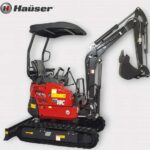 MINIRETROEXCAVADORA HAÜSER XR18C KUBOTA 3CYL. 1.8T.