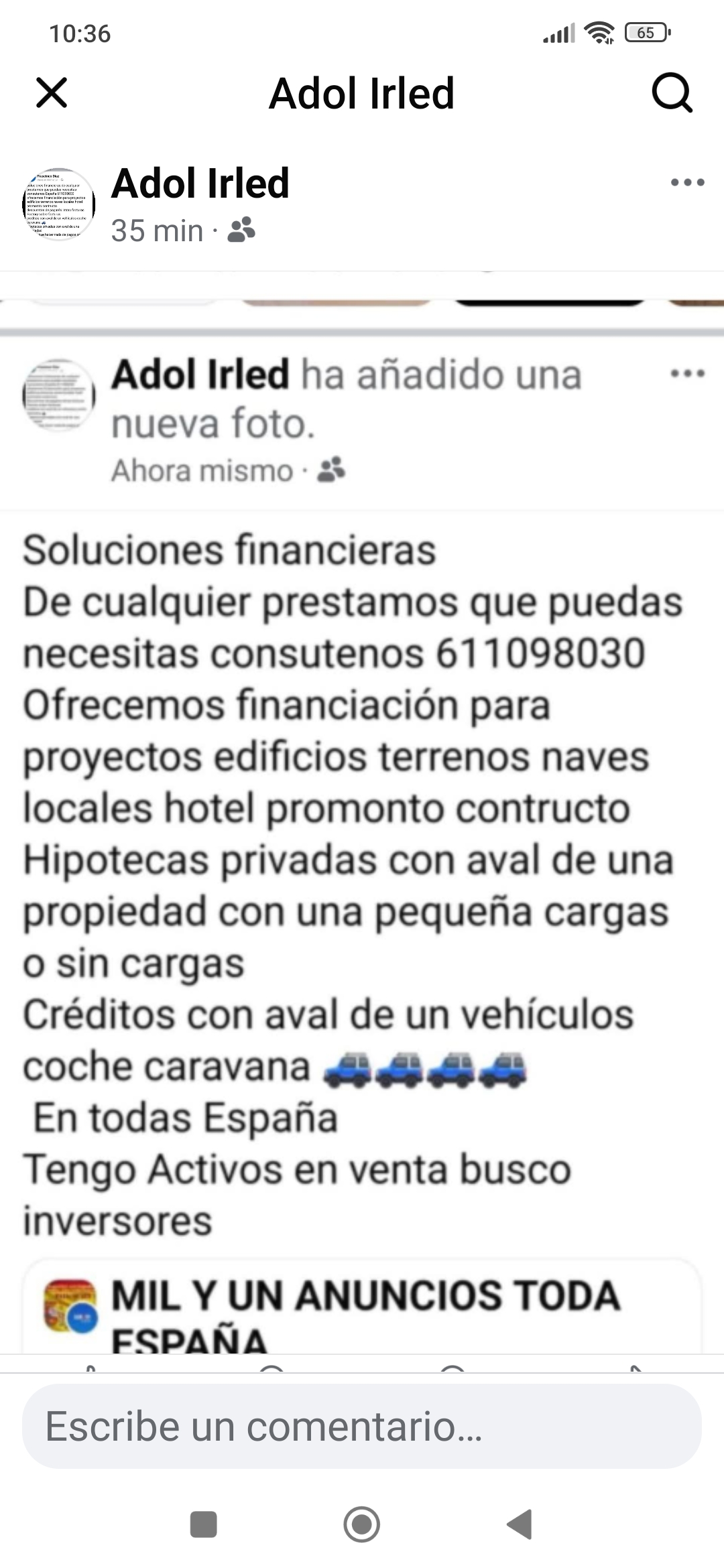 , UN PROBLEMA HAY UNA SOLUCIÓN CREDIT