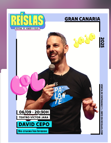 ENTRADAS DAVID CEPO LAS PALMAS 2025