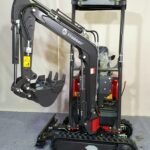 MINIRETROEXCAVADORA HAÜSER XR12-8 KUBOTA 3CYL. 1.2T.
